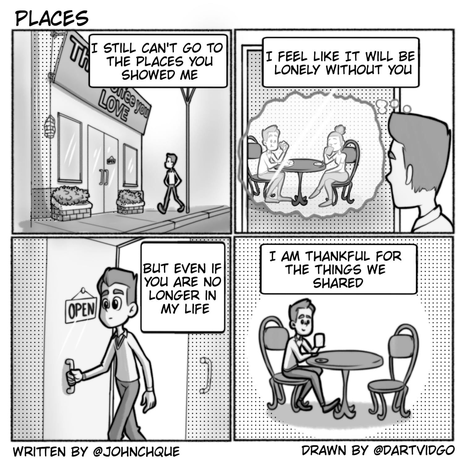 Letting Go Comics 1 - Places
