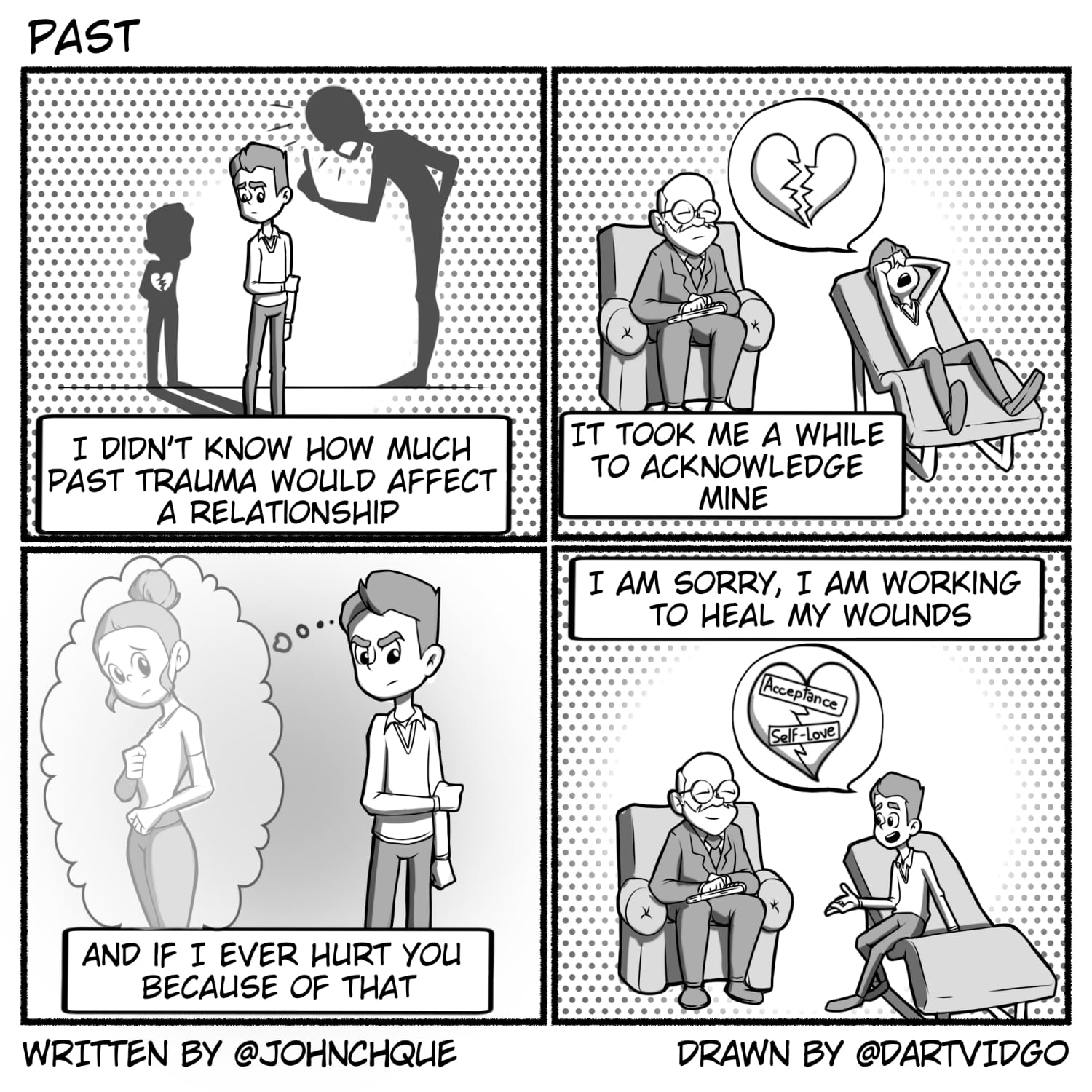 Letting Go Comics 1 - Past