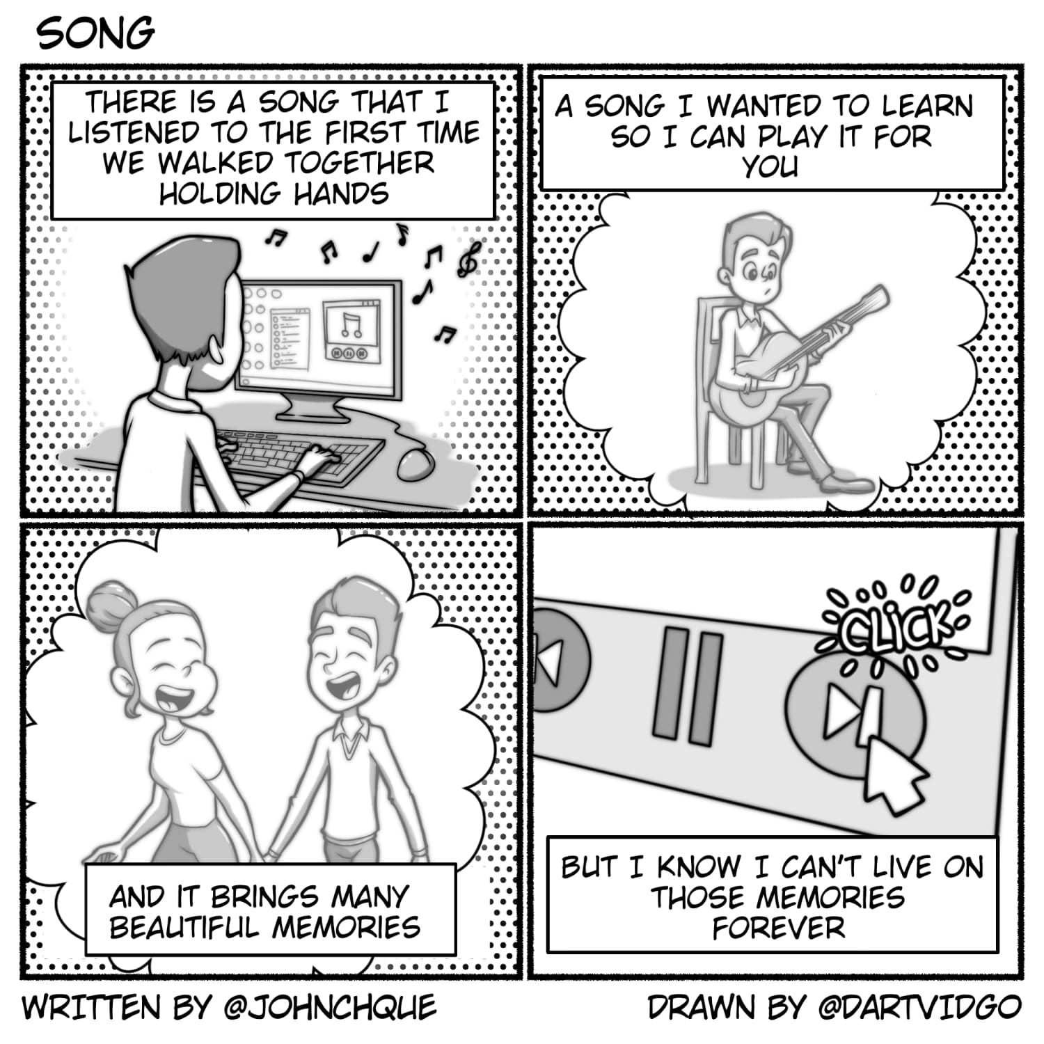 Letting Go Comics 1 - Song